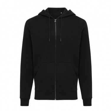 Logo trade promotional products image of: Iqoniq Abisko recycled cotton zip through hoodie