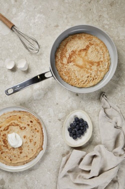 Logo trade promotional item photo of: VINGA Alte RCS recycled aluminium fry pan 27 cm