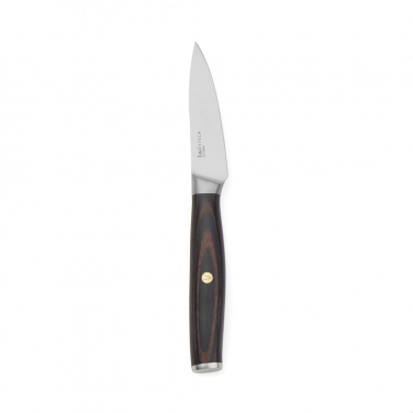 Logo trade promotional item photo of: VINGA Tara RCS recycled steel paring knife