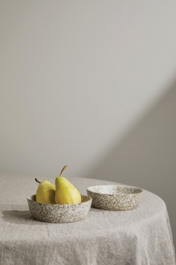 Logo trade promotional merchandise image of: VINGA Nuvem stoneware mini bowl, 2 pcs set