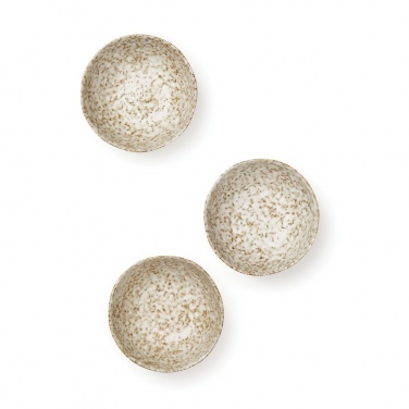 Logo trade promotional giveaways image of: VINGA Nuvem stoneware mini bowl, 3 pcs set