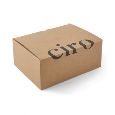 Logotrade advertising products photo of: VINGA Ciro RCS recycled steel lunch box
