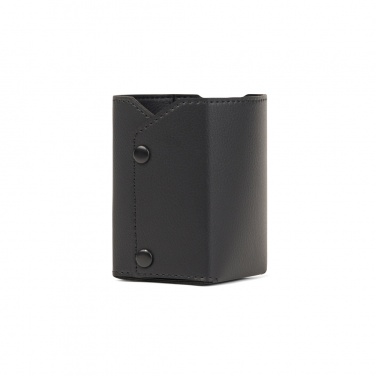 Logo trade promotional item photo of: VINGA Timo PU RCS RPET pen holder