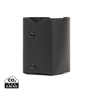 Logotrade promotional product picture of: VINGA Timo PU RCS RPET pen holder