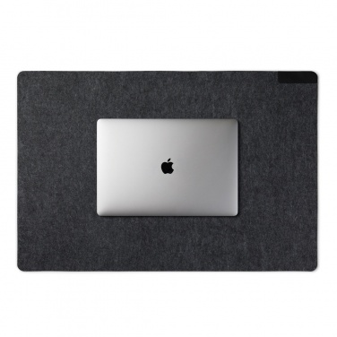 Logo trade promotional product photo of: VINGA Albon GRS recycled felt desk pad