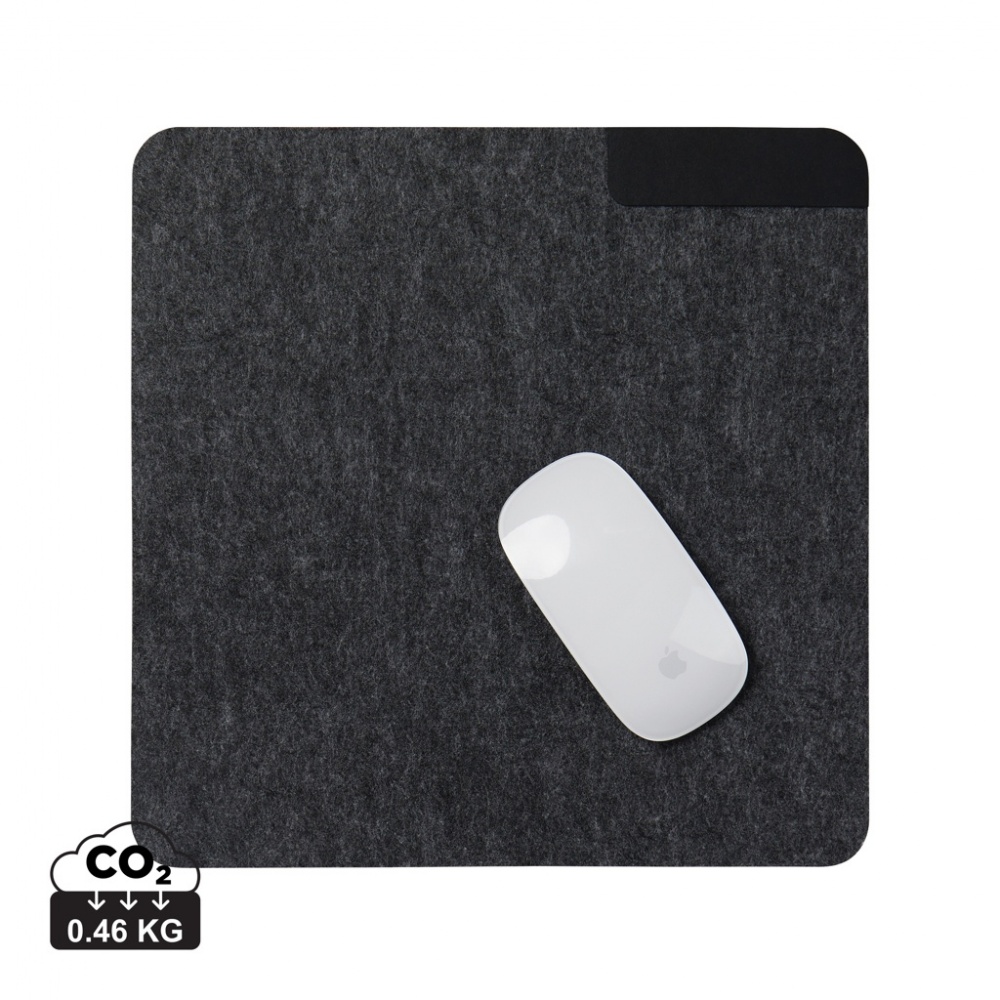 Logo trade promotional gift photo of: VINGA Albon GRS recycled felt mouse pad