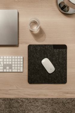 Logo trade promotional items image of: VINGA Albon GRS recycled felt mouse pad