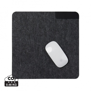 Logo trade promotional gift photo of: VINGA Albon GRS recycled felt mouse pad
