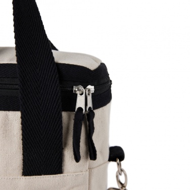 Logo trade promotional items image of: VINGA Volonne AWARE™ recycled canvas cooler tote bag