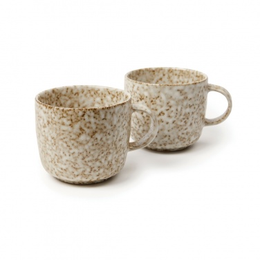 Logo trade promotional products image of: VINGA Nuvem stoneware mug, 2 pcs set