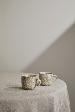 Logo trade promotional giveaways picture of: VINGA Nuvem stoneware mug, 2 pcs set