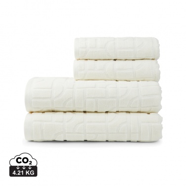 Logotrade promotional item image of: VINGA Verso OCS organic cotton towel, 4 pcs set