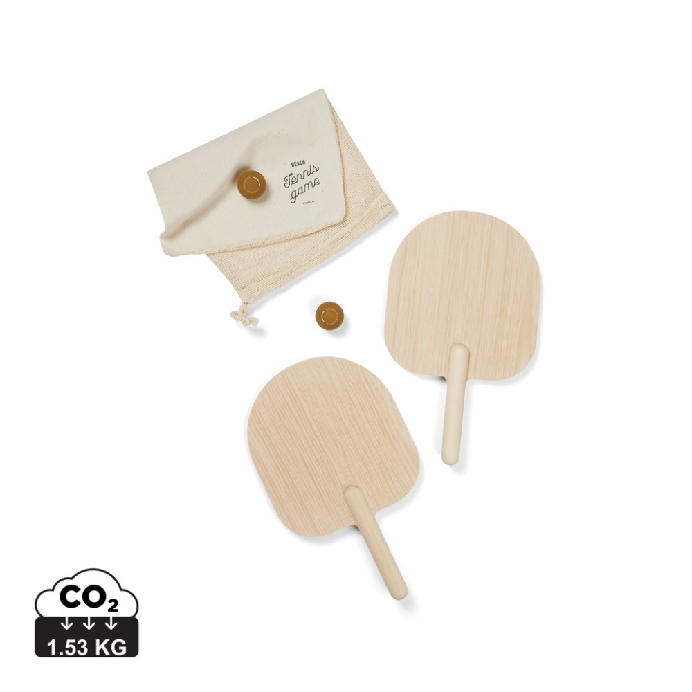Logotrade promotional gift image of: VINGA Miro beach tennis game