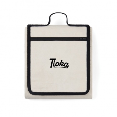 Logo trade promotional products image of: VINGA Volonne AWARE™ recycled canvas picnic blanket