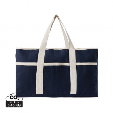 Logotrade promotional gift picture of: VINGA Volonne AWARE™ recycled canvas beach bag