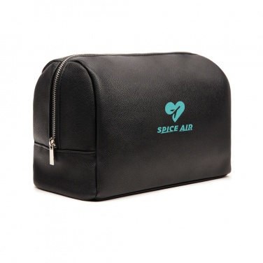 Logotrade promotional item image of: VINGA Bermond RCS recycled PU toiletry bag