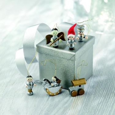 Logo trade promotional gifts image of: Set of 6 Xmas decoration
