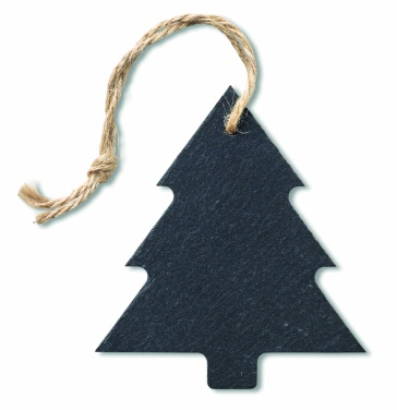 Logotrade promotional item picture of: Slate xmas hanger tree