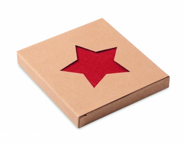 Logo trade promotional items image of: RPET 4 felt coaster set