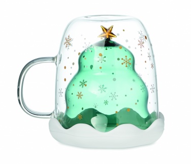 Logotrade corporate gift image of: Double wall borosilicate mug