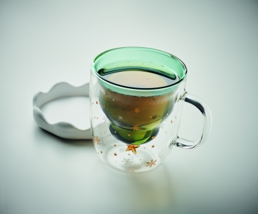 Logotrade promotional items photo of: Double wall borosilicate mug