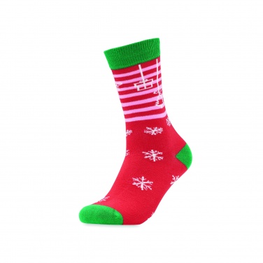 Logo trade corporate gifts picture of: Pair of Christmas socks M