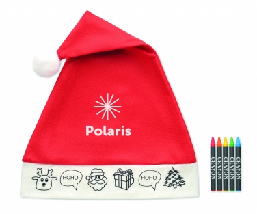 Logo trade advertising product photo of: Kids Santa hat