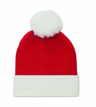 Logo trade promotional products picture of: Christmas knitted beanie