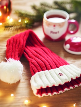 Logotrade promotional giveaway picture of: Long Christmas knitted beanie