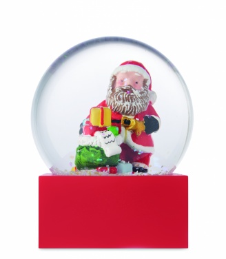 Logo trade promotional merchandise image of: Snow ball glass ornament