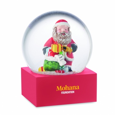 Logo trade promotional merchandise photo of: Snow ball glass ornament
