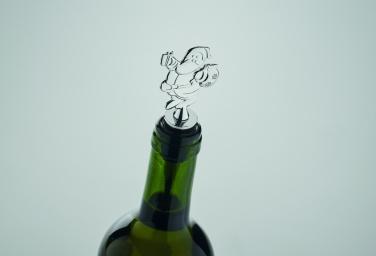 Logo trade business gift photo of: Bottle stopper Christmas motif