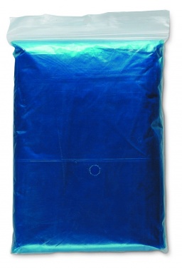 Logo trade promotional gift photo of: Foldable raincoat in polybag