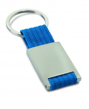 Logotrade promotional product image of: Metal rectangular key ring Espoo