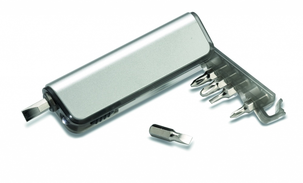 Logotrade advertising products photo of: Multitool holder and LED torch
