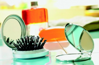 Logotrade business gifts photo of: Foldable brush/mirror
