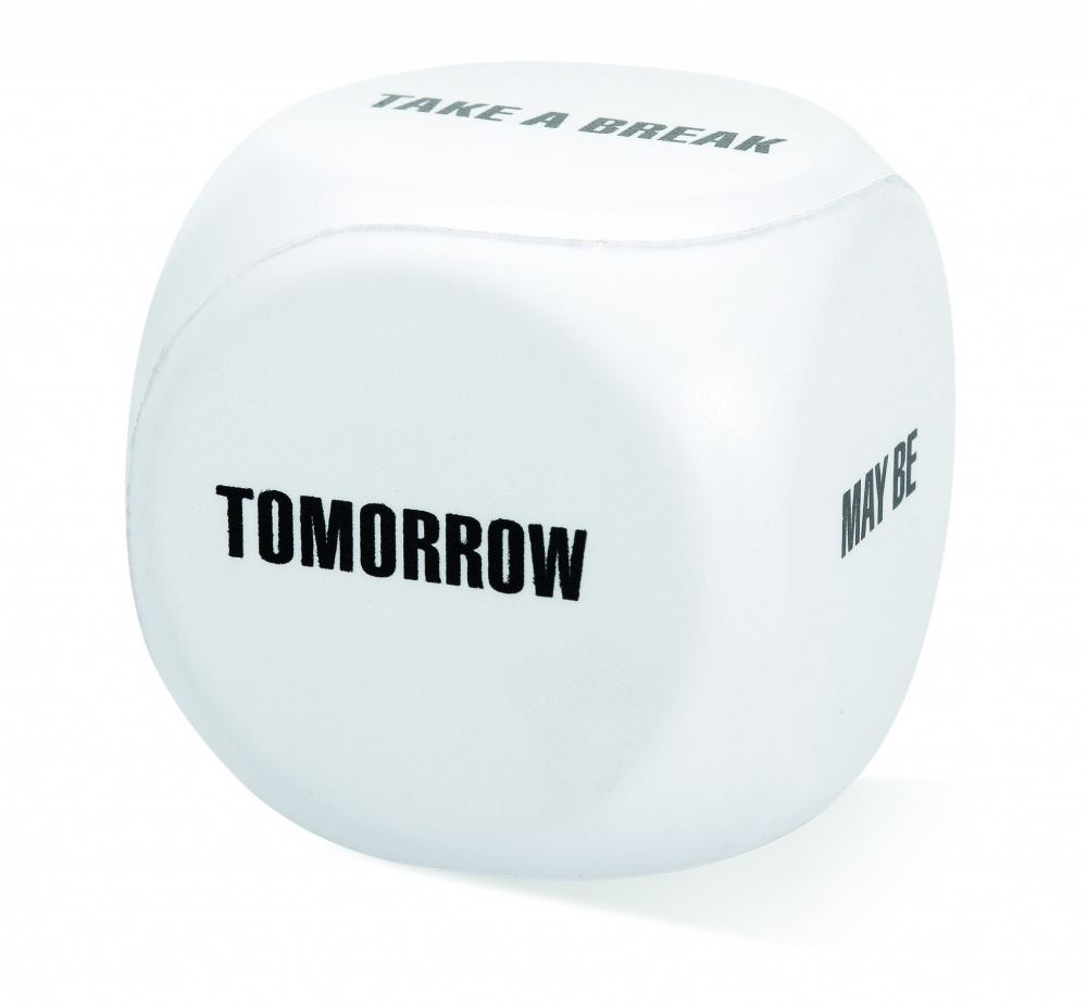Logotrade corporate gift image of: Anti-stress decision dice