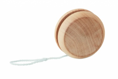 Logo trade promotional merchandise photo of: Wooden yoyo