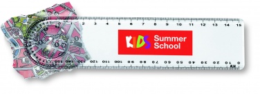 Logo trade advertising products picture of: Ruler with magnifier