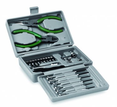 Logotrade advertising products photo of: Foldable 25 piece tool set