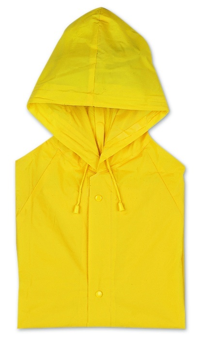 Logotrade promotional product image of: PVC raincoat with hood