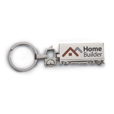 Logotrade promotional merchandise photo of: Truck metal key ring Oulu