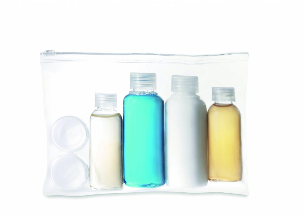 Logotrade promotional merchandise photo of: Travelling pouch with bottles