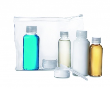 Logotrade corporate gifts photo of: Travelling pouch with bottles