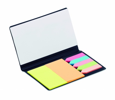 Logo trade promotional gifts image of: Memo pad with page markers