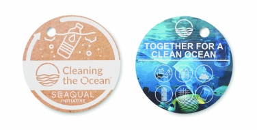 Logo trade promotional gift photo of: SEAQUAL® towel 100x170cm