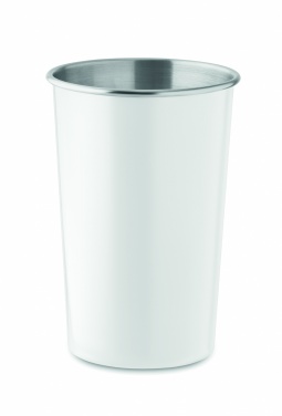 Logo trade promotional gift photo of: Recycled stainless steel cup