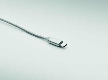 Logotrade promotional giveaway image of: 2 in 1 long charging cable