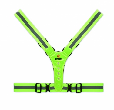 Logotrade corporate gift picture of: Reflective body belt with LED