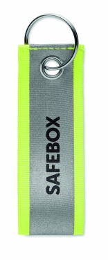 Logo trade promotional merchandise image of: Reflective key ring Reflekey